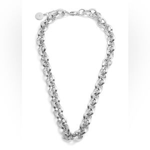 Vince Camuto Link Chain Cluster Necklace